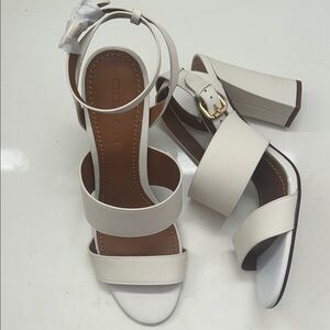 COACH White Women's Sandals, size 10